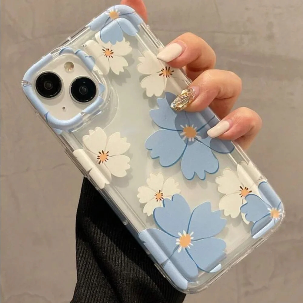 ⚠️Clearance iPhone 15/Pro/Pro Max Floral Phone Case - Picture 1 of 4